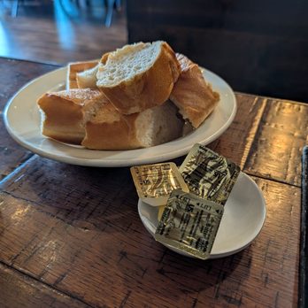 Cambalache Grill - Complimentary bread and butter. - Argentine Near Me - Fountain Valley, California