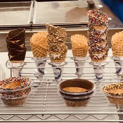 Handel's Homemade Ice Cream - Variety of cones