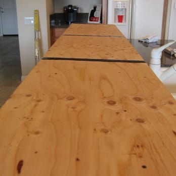 Tomalak Tile & Stone - New wood for under granite bar. - Tiling Near Me - Palm Desert, California