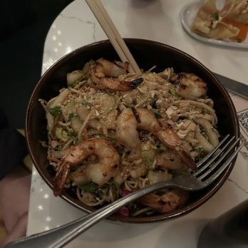 Anthem - Chilled Thai Noodle Salad with shrimp. Fresh and delicious. - American Near Me - Austin, Texas Anthem - Chilled Thai Noodle Salad with shrimp. Fresh and delicious. - American Near Me - Austin, Texas