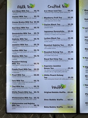 Menu photo 5 Presotea Rancho Bernardo San Diego, CA