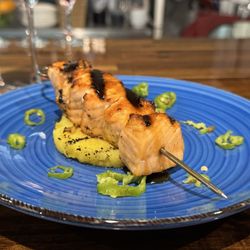 Willow Tree Tapas & Wine - Salmon Skewer