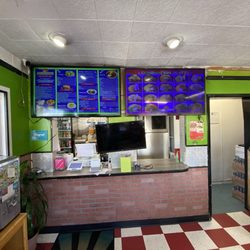 La Posada Mexican Grill - Menu above order station