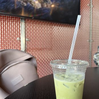 The Podium - iced matcha latte - Venues & Event Spaces Near Me - Houston, Texas