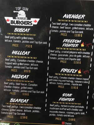Menu photo 4 Top Gun Burgers Toronto, ON Menu photo 4 Top Gun Burgers Toronto, ON