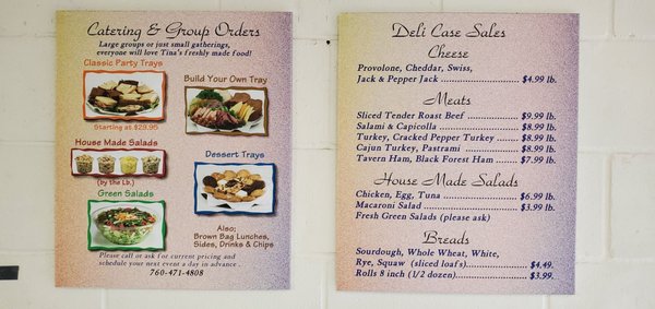 Menu photo 5 Tina's Deli San Marcos, CA Menu photo 5 Tina's Deli San Marcos, CA