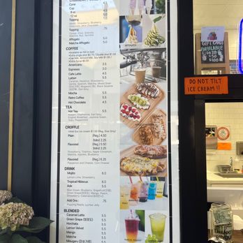 Don Melt - menu as of june 2023 - Coffee & Tea Near Me - Buena Park, California