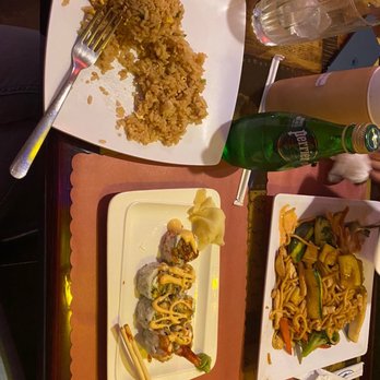 Sushi Cafe - 70. Mexican Roll and J1. Vegetable Fried Rice. Would highly recommend. - Sushi Bars Near Me - Tampa, Florida Sushi Cafe - 70. Mexican Roll and J1. Vegetable Fried Rice. Would highly recommend. - Sushi Bars Near Me - Tampa, Florida