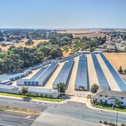 Joiner Parkway Self Storage - Aerial view of Joiner Parkway Self Storage in Lincoln- we have plenty of space for you and your valuables!
