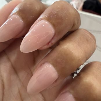 Chloe Nail Lounge - Cut twice on the nail by technician. - Nail Salons Near Me - Orange, California Chloe Nail Lounge - Cut twice on the nail by technician. - Nail Salons Near Me - Orange, California