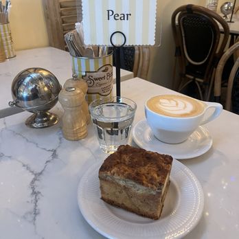 Sweet Butter Kitchen - cinnamon bread putting, decaf vanilla latte..water.. - Bakeries Near Me - Sherman Oaks, California Sweet Butter Kitchen - cinnamon bread putting, decaf vanilla latte..water.. - Bakeries Near Me - Sherman Oaks, California