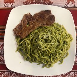 Tallarines verdes