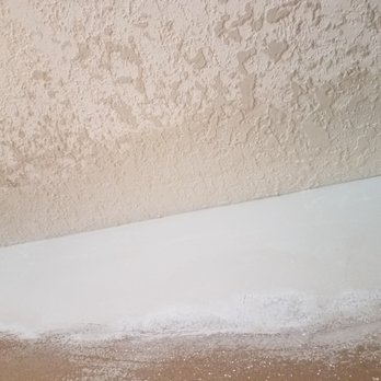 Ceiling Cove Drywall Patch With Orange Peel And Executive