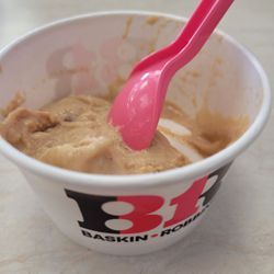 Baskin Robbins - A bit of apple cider donut ice cream.