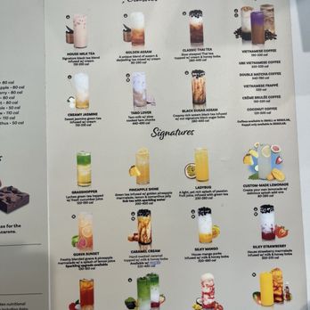 Teaspoon - Menu - Bubble Tea Near Me - Cedar Park, Texas
