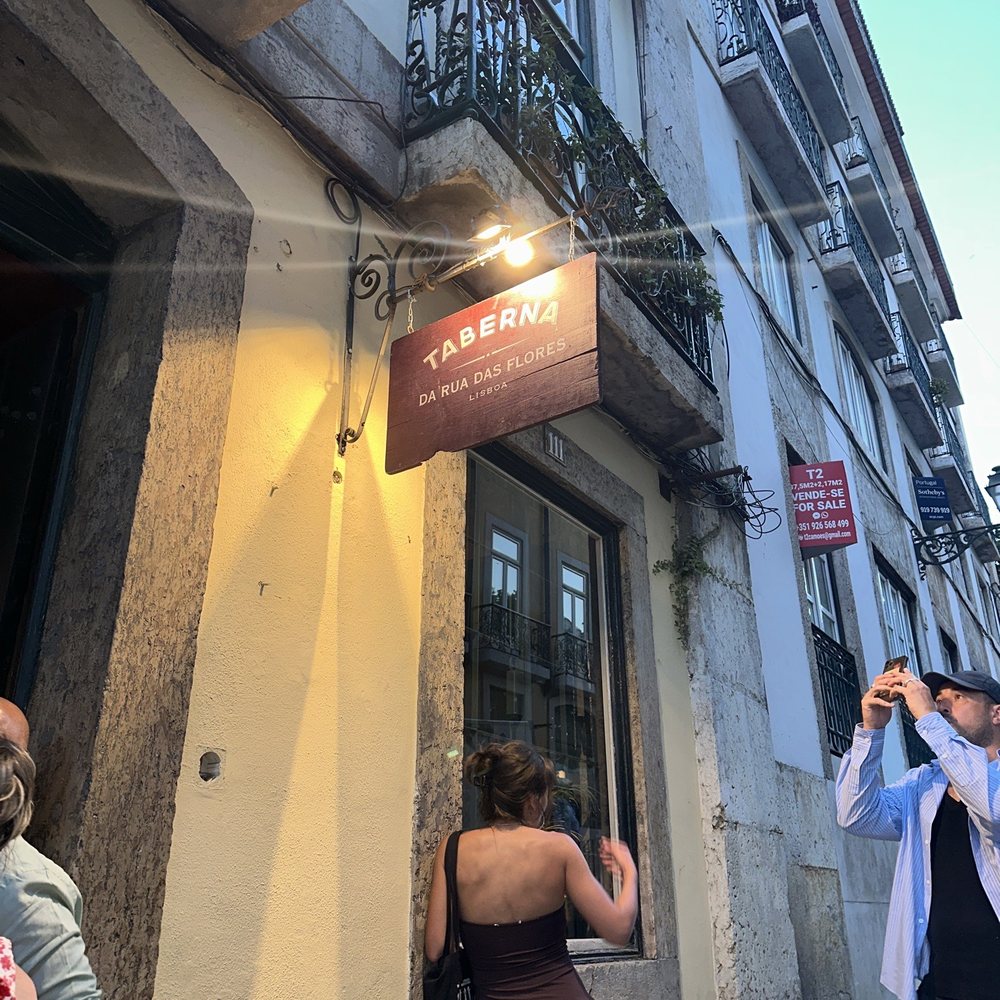 A Taberna da Rua das Flores - Outside waiting - Portuguese Near Me - Lisbon, 11 A Taberna da Rua das Flores - Outside waiting - Portuguese Near Me - Lisbon, 11