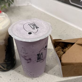 Dots Boba - Taro sago, popcorn chicken - Bubble Tea Near Me - San Francisco, California Dots Boba - Taro sago, popcorn chicken - Bubble Tea Near Me - San Francisco, California