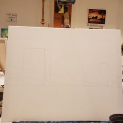 Paint Along - Initial sketch