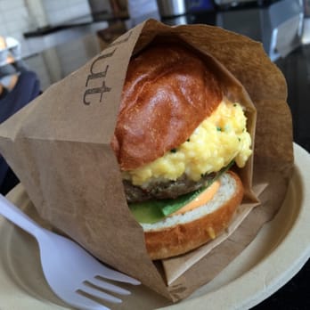 Eggslut - Fair fax, add sausage and avocado - Breakfast & Brunch Near Me - Los Angeles, California Eggslut - Fair fax, add sausage and avocado - Breakfast & Brunch Near Me - Los Angeles, California
