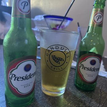 Gandules Grill - Presidente Beer - Puerto Rican Near Me - Lehigh Acres, Florida