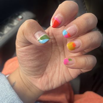 Sense Nail Bar - Colorful abstract nails - Nail Salons Near Me - Milpitas, California Sense Nail Bar - Colorful abstract nails - Nail Salons Near Me - Milpitas, California