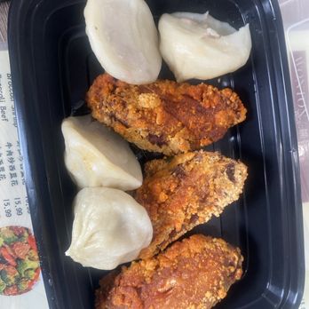 One More Bite Dumpling House - Crispy wings and wontons with pork and shrimp. - Dim Sum Near Me - Loma Linda, California One More Bite Dumpling House - Crispy wings and wontons with pork and shrimp. - Dim Sum Near Me - Loma Linda, California