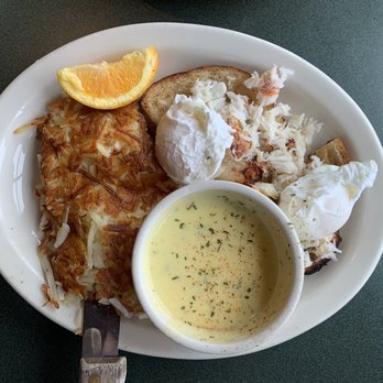 Lowell's Restaurant - Dungeness Crab Benedict They were a HIT !!! - American Near Me - Seattle, Washington Lowell's Restaurant - Dungeness Crab Benedict They were a HIT !!! - American Near Me - Seattle, Washington