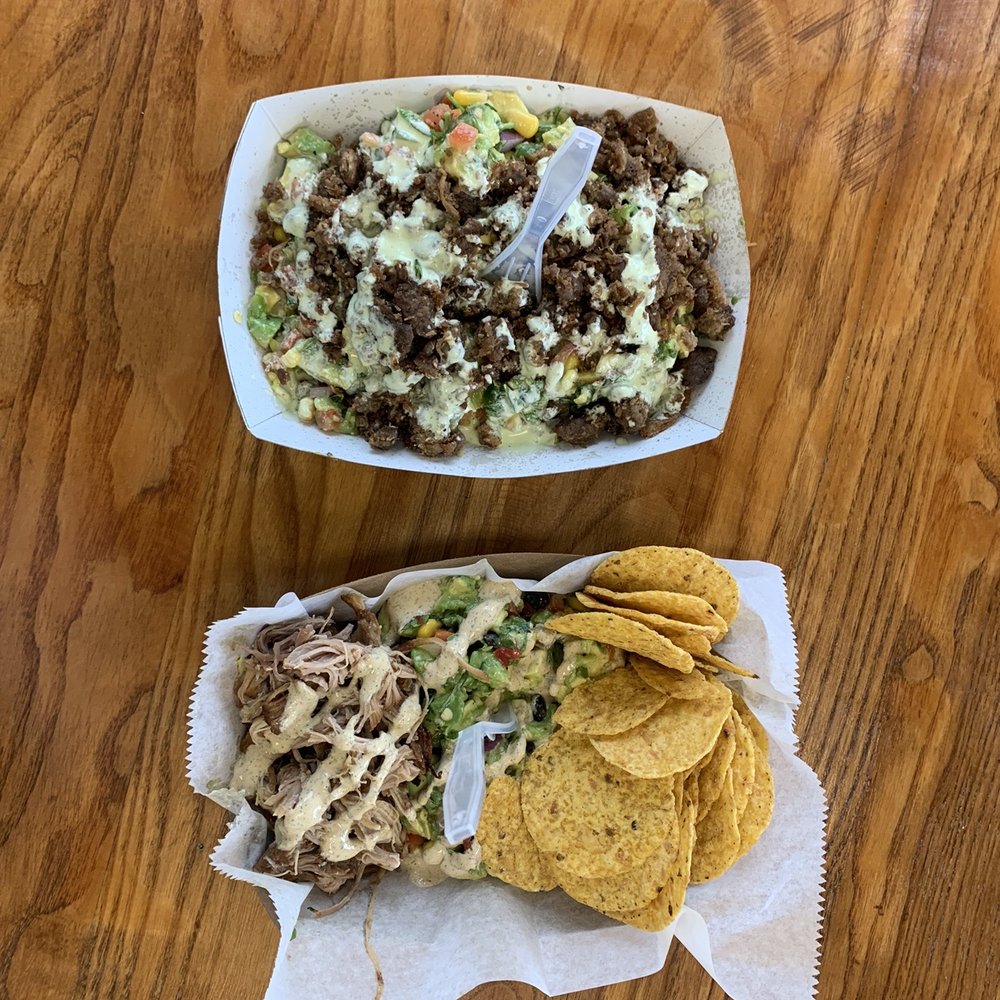 Guaca Go - BYO rice bowl, sweet and spicy with plant protein and a BYO carnitas with chips - Fast Food Near Me - Boynton Beach, Florida Guaca Go - BYO rice bowl, sweet and spicy with plant protein and a BYO carnitas with chips - Fast Food Near Me - Boynton Beach, Florida