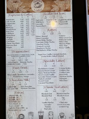 Menu photo 4 Skimos Coffee Shop Henderson, NV