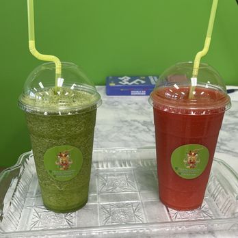 Crazy Juice - Mint and lemon smoothie Strawberry juice - Juice Bars & Smoothies Near Me - Ellisville, Missouri Crazy Juice - Mint and lemon smoothie Strawberry juice - Juice Bars & Smoothies Near Me - Ellisville, Missouri