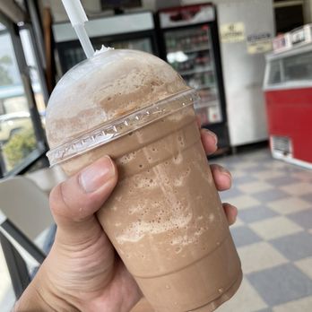 Heidi's Donuts - Mocha Iced Blended (TikTok: @justandyvu) - Donuts Near Me - Westminster, California