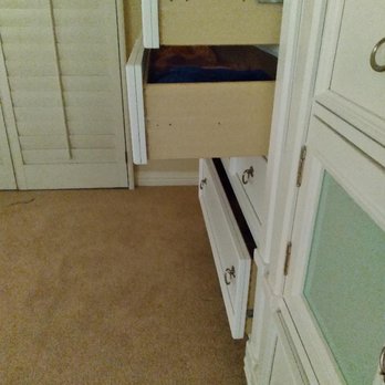 Ashley Store - bottom drawer won't close--wrong size. - Furniture Stores Near Me - Huntington Beach, California