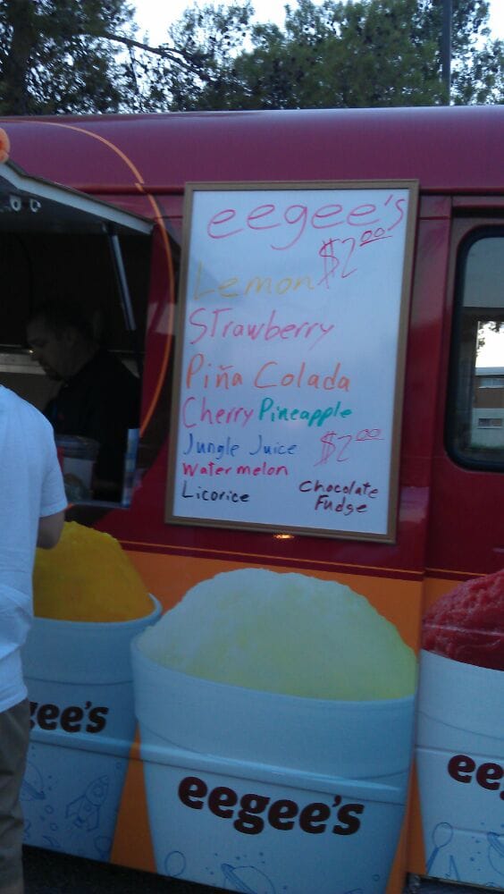 Eegee's Drink Truck Logo