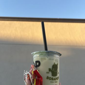 Bobapop Tea Bar - japanese brown rice milk tea + free october stickers and candy! - Bubble Tea Near Me - Costa Mesa, California
