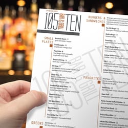 Hudson Valley Graphic Design - Menu Design Briarcliff Restaurant