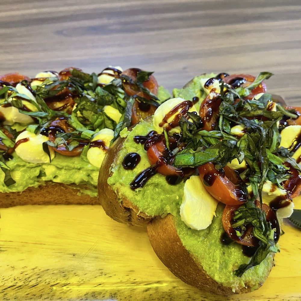 Con Azucar Cafe - Caprese toast - Juice Bars & Smoothies Near Me - San Jose, California