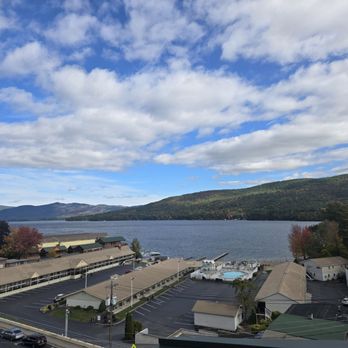 Courtyard by Marriott Lake George - View from the roof top - Hotels Near Me - Lake George, New York Courtyard by Marriott Lake George - View from the roof top - Hotels Near Me - Lake George, New York