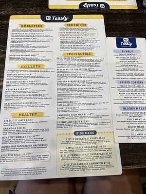 Menu photo 1 Toasty Myrtle Beach, SC Menu photo 1 Toasty Myrtle Beach, SC