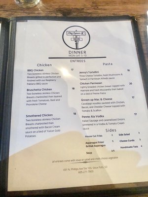 Menu photo 1 Chef Lance’s On Phillips Sioux Falls, SD