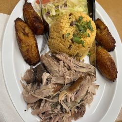 El Coqui Restaurant - Arros, gandules and peni.