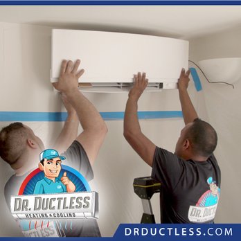 Dr. Ductless - Dr. Ductless Team Members Installation Ductless Air Conditioning Unit - Heating & Air Conditioning/HVAC Near Me - Los Angeles, California