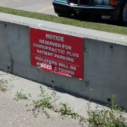 Chiropractic Plus Wellness Centre - We get lots of parking.