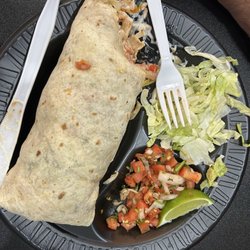 Oscar’s Taco Shops - Shrimp Burrito