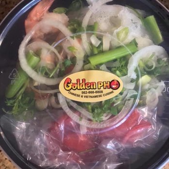 Golden Pho - Combination pho with shrimp(extra) - Chinese Near Me - Norwalk, California Golden Pho - Combination pho with shrimp(extra) - Chinese Near Me - Norwalk, California
