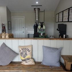 Rubicon Roasting - The roasting area in Rubicon Roasting.