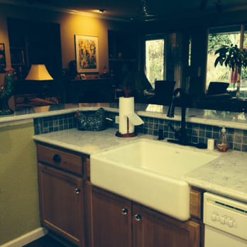 North Coast Tile & Stone - Silestone counter and tile backsplash. - General Contractors Near Me - Santa Rosa, California