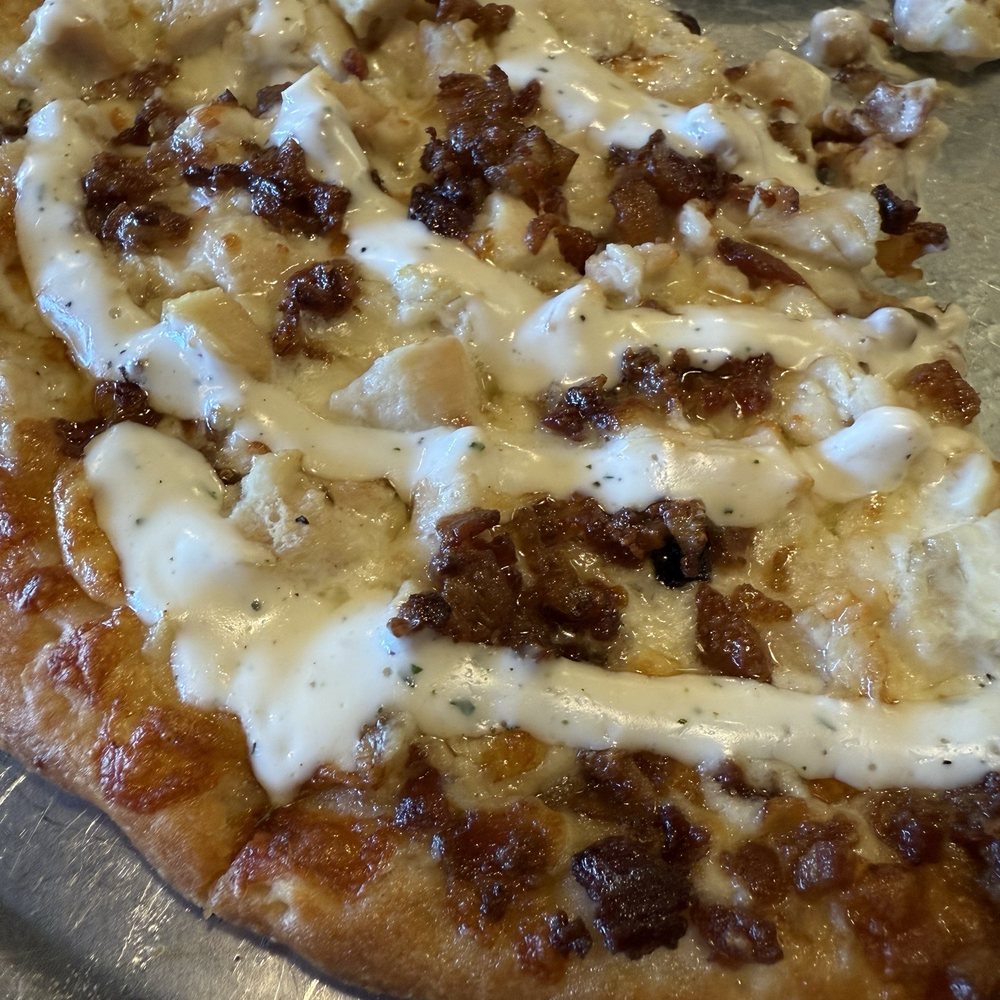 Chicken bacon ranch pizza Chicken bacon ranch pizza