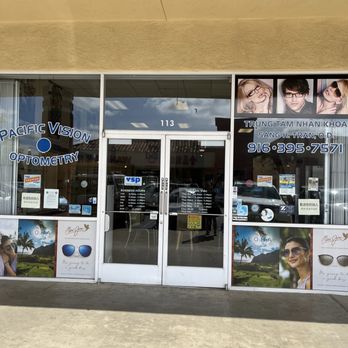 Pacific Vision Optometry - Front entrance - Optometrists Near Me - Sacramento, California