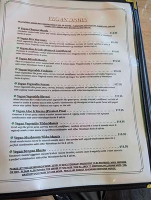 Menu photo 2 Himalayan Yak & Yeti San Diego, CA Menu photo 2 Himalayan Yak & Yeti San Diego, CA