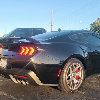 Valley Window Tinting - What a beautiful 2024 Mustang, we just matted look just a bit better. - Car Window Tinting Near Me - Palmdale, California Valley Window Tinting - What a beautiful 2024 Mustang, we just matted look just a bit better. - Car Window Tinting Near Me - Palmdale, California